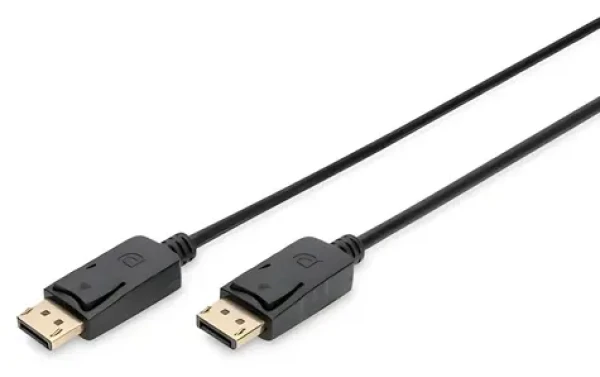 Digitus DisplayPort čierny / Kábel / 15 m / Full HD 1080p / 60 Hz / AK-340100-150-S (AK-340100-150-S)