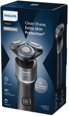 Philips Shaver series 5000X X5006/00 čierna / Pánsky holiaci strojček / Wet Dry / rotačná / 50 min prevádzka (X5006/00)