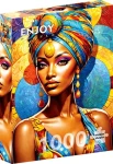 ENJOY Puzzle Africká kráska