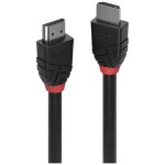 LINDY HDMI prepojovací kábel Zástrčka HDMI-A, Zástrčka HDMI-A 15.00 m čierna 36469 4K UHD HDMI kábel; 36469