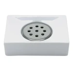 Spirella QUADRO mydlenka biela / porcelán (7610583001542)