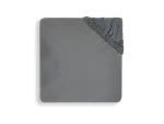 Jollein Prestieradlo napínacie 120x60 cm Storm Grey / Prestieradlo / 100% bavlna (511-507-00094)