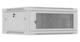 Lanberg WF01-6604-23S sivá / Nástenný rozvádzač / 19" / 4U / 600x600 mm / nosnosť 60 kg (WF01-6604-23S)
