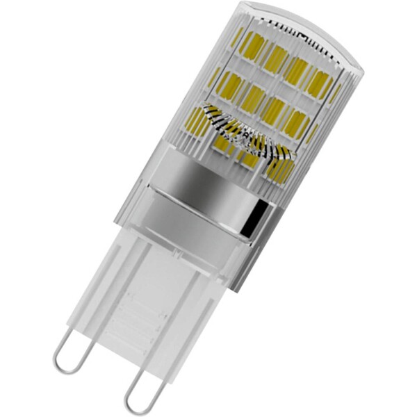 OSRAM 4058075432307 LED En.trieda 2021 F (A - G) G9 valcovitý tvar 1.9 W = 20 W teplá biela (Ø x d) 14 mm x 43 mm 1 ks; 4058075432307