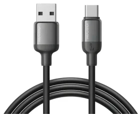Joyroom S-A62 Lively Series USB-A (M) - USB-C (M) čierna / Nabíjací kábel / 3 A / 1,2 m