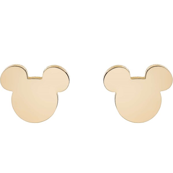 Disney Minimalistické pozlátené náušnice Mickey Mouse E600179YL-B.CS