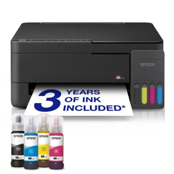 Epson EcoTank ET-2910 čierna / Atramentová multifunkcia / A4 / tlač skenovanie kop. / USB Wi-Fi (C11CL62404)
