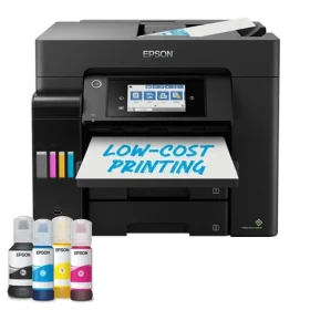 Epson EcoTank ET-5855 čierna / Ink. multifunkcie / A4 / 25 ppm / 4800x2400 dpi / tlač sken. kop. / USB Wi-Fi LAN (C11CJ29406)