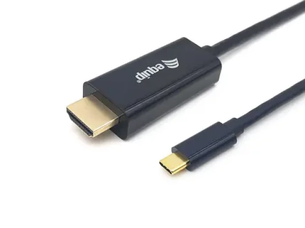 Equip Adaptér USB-C - HDMI čierna / Redukcia / 4K/30Hz / 2 m (133412)