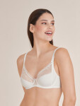 Conturelle 840 Mille Fleurs 0805840, Bügel-BH 805840 705 krémová cream 90F