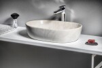 SAPHO - DALMA keramické umývadlo na dosku, 59x42cm, marfil 427