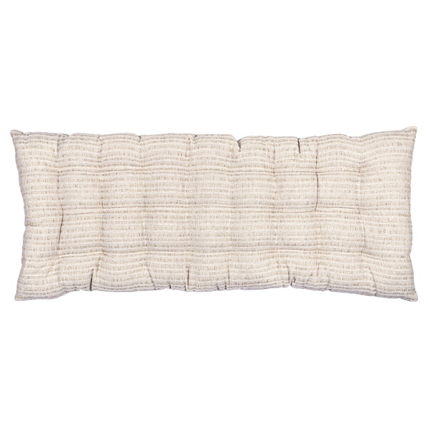 GREEN GATE Prešívaný sedák Emory Beige 50 x 120 cm