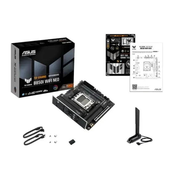 Asus TUF GAMING B850 WIFI NEO / Základná doska / B850 / AM5 / 2x DDR5 / Wi-Fi 6E / ITX (90MB1PI0-M0EAY0)
