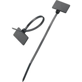 TRU COMPONENTS značenie káblov Potlačiteľná plocha: 20 x 13 mm čierna 100 kusov; 532045