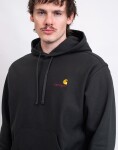 Carhartt WIP Hooded American Script Sweat Raven S