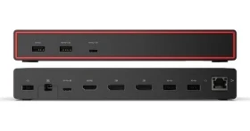 Lenovo ThinkPad USB4 SMART Dock 5500 EU / Dokovacia stanica / USB4 40 Gb/s / 100W / 2x DP + HDMI / 4X USB-A + 2x USB-C (40BC0100EU)