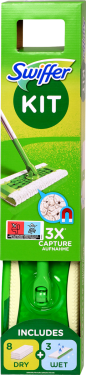 SWIFFER DRY+WET 8KS DRY + 3 KS WET