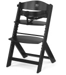 KINDERKRAFT SELECT Stolička jedálenská Enock Black, Premium
