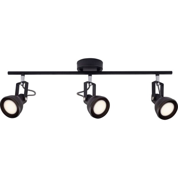 Nordlux Aslak 3-Spot 45740103 stropná lampa GU10 čierna; 45740103