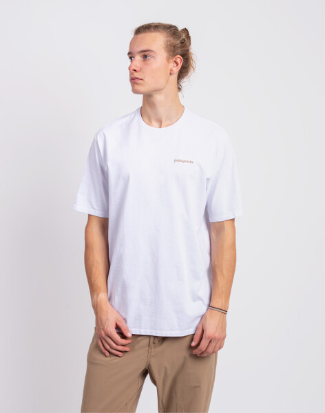 Patagonia M's Fitz Roy Icon Responsibili-Tee White L