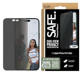 PanzerGlass SAFE / Ochranné sklo / Apple iPhone 16 Pre Max / Privacy / Ultra-Wide Fit (SAFEP95878)
