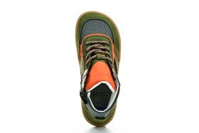 Koel Koel4kids Danish Nappa Khaki členkové barefoot topánky 28 EUR
