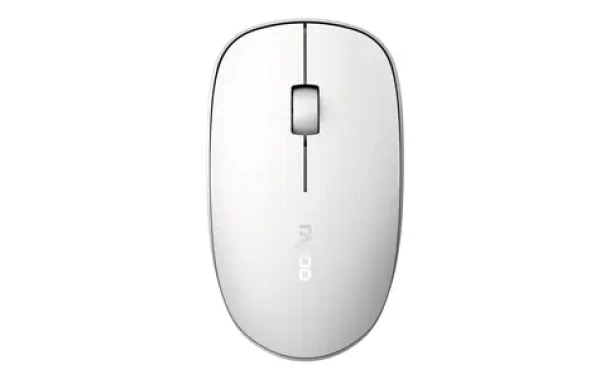 Rapoo M200 Silent Multi-mode biela / bezdrôtová optická myš / 1300 DPI / 2.4 Ghz / BT 3.0 a 4.0 / 3 hr. + koliesko (6940056181053)