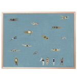 Fine Little Day Plagát Swimmers 70 x 50 cm