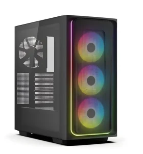 DEEPCOOL CG540 Mesh čierna / Skriňa / E-ATX / 3x 120 mm + 1x 140 mm / 2x USB 3.0 / priehľadná bočnica / bez zdroja (R-CG540-BKAGE4-E-2)