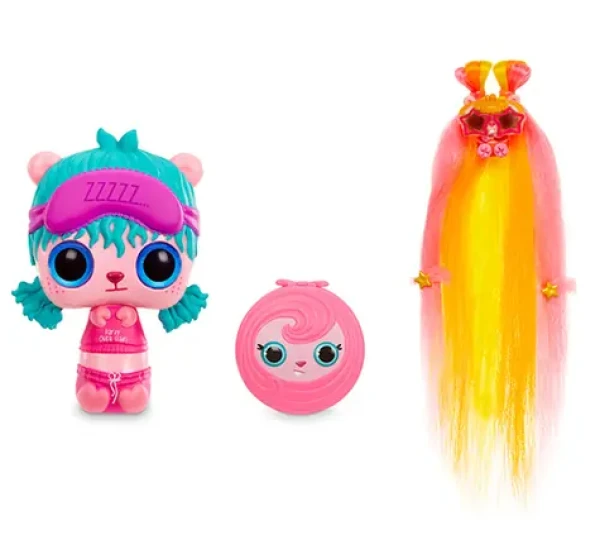MGA Pop Pop Hair Surprise! 3-in-1 Pops, Sidekick