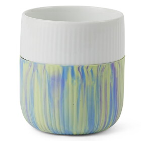 Royal Copenhagen Porcelánový hrnek Fluted Contrast Marble Northern Lights 350 ml
