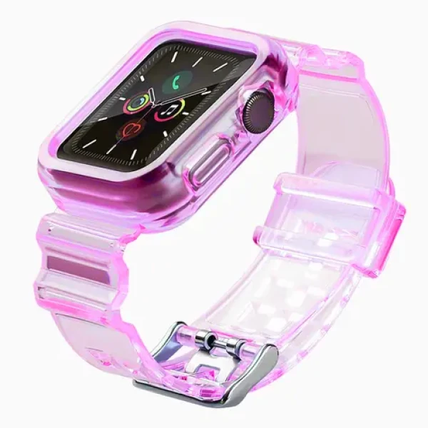 Hurtel silikónový remienok červená / Remienok / Apple Watch 38 mm / Silikón
