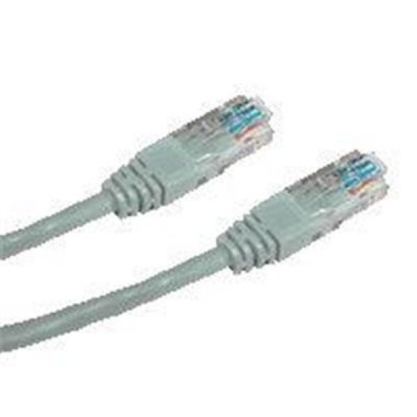 DATACOM Patch kábel 2m / UTP / CAT5E / RJ45 / šedý (502710012)