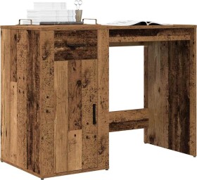 VidaXL Biurko, stare drevo, 100x49x75 cm, materiał drevopochodny