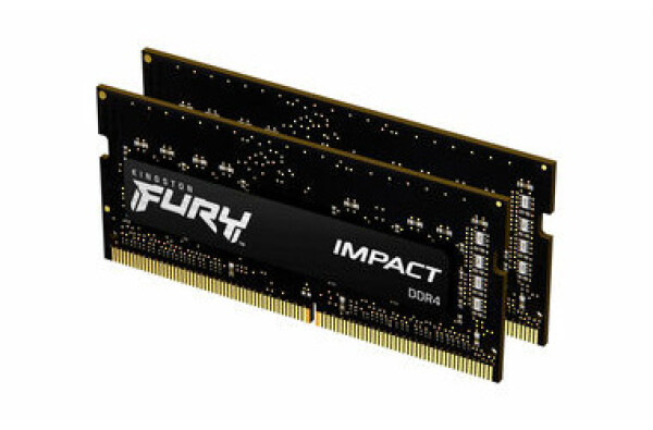 Kingston FURY Impact 32GB (2x 16GB) DDR4 2666MHz / CL16 / SO-DIMM / 1.2V / Non-ECC / Un-Registered (KF426S16IBK2/32)