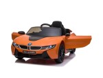 Mamido Detské elektrické autíčko BMW I8 JE1001 oranžové