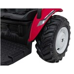 Mamido Detský elektrický traktor GROW 1804 24V červený