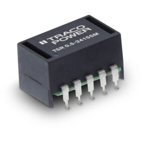 TracoPower TSR 0.5-2490SM DC / DC menič napätia, SMD 24 V/DC 12 V/DC 500 mA Počet výstupov: 1 x; TSR 0.5-2490SM