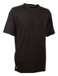 Pracovné tričko COFRA TASMANIA čierna veľkosť 3XL (CATASMANIA_05_3XL-B)