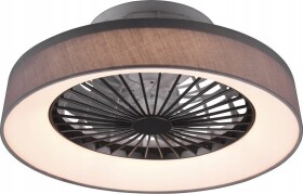 Trio RL ventilátor sufitowy z lampą LED FARSUND R62662111 Sivý