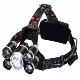 Iso Trade 16144 Čelovka LED ZOOM 5 x LED T6 CREE