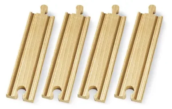 Brio Stredné koľaje rovné 144 mm 4 ks