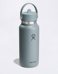 Hydro Flask Wide Mouth with Flex Straw Cap (946 ml) Shale Gray