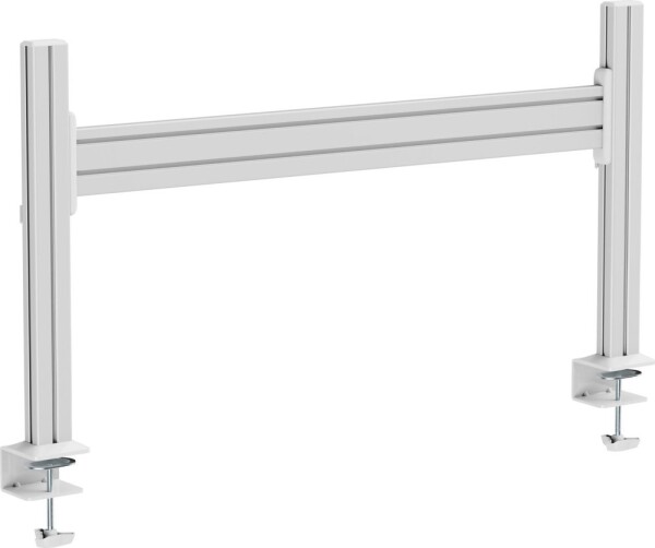 InLine InLine® Srokovwall Tischhalterung, Panel Aluminium 1m inkl. 2 Stützen 0,43m