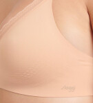 Podprsenka bez kostíc BODY ADAPT Twist Soft bra POWDER ORANGE oranžová 00BG SLOGGI ORANGE