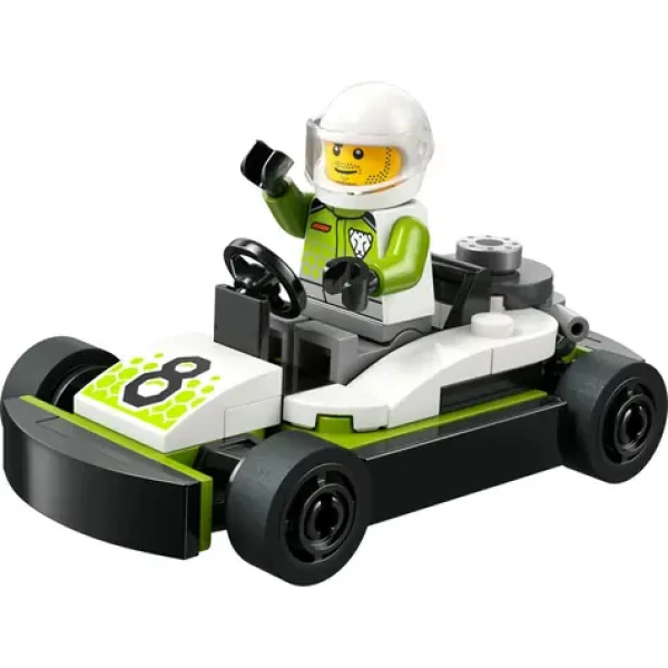LEGO® City 30719 Pretekár v motokáre