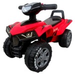 Mamido Detské odrážadlo Goodyear v čerešňovej farbe so svetlami a klaksónom