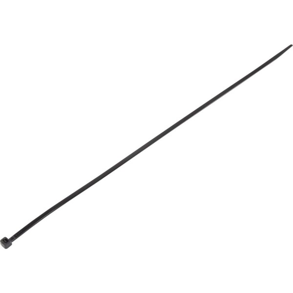 TRU COMPONENTS TC-6645740, sťahovacie pásky, 4.80 mm, 385 mm, čierna, 100 ks; TC-6645740