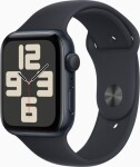 Apple Apple Watch SE (2023) GPS 40mm športový silikónový remienok temne atramentový M/L