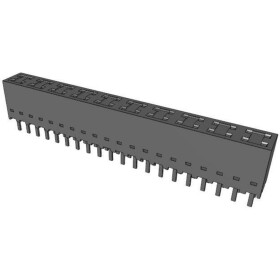 Molex vstavaná zásuvková lišta (štandardná) Počet pólov 40 Raster (rozteč): 2.54 mm 901512140 1 ks Tube; 901512140
